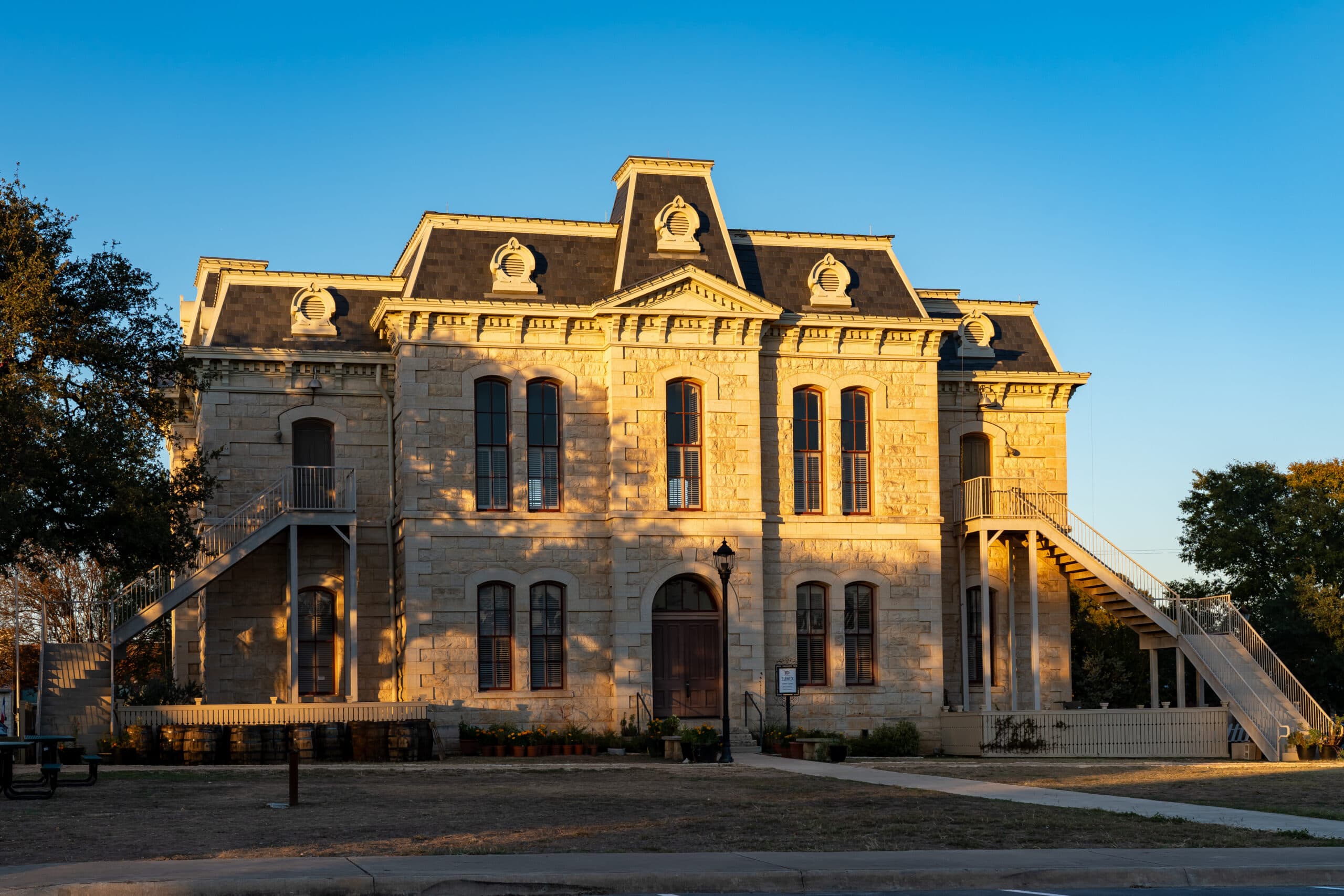 Blanco County Courthouse in Blanco, Texas