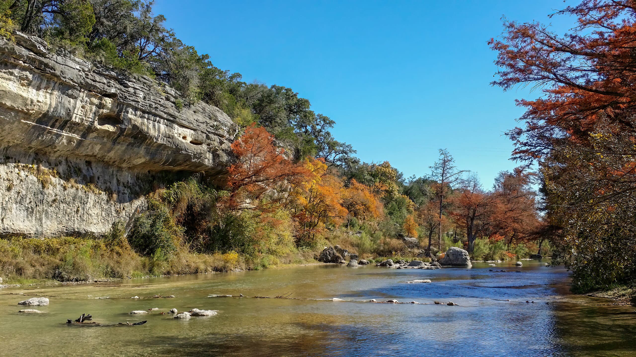 Guadalupe River State Park in Texas